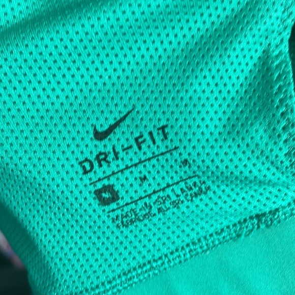 Nike Green Rainbow Ladder Indy Sports Bra Medium - Picture 7 of 8